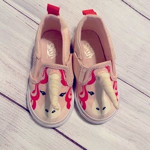 Toddler unicorn Vans